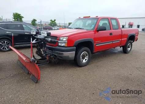 2003 Chevrolet Silverado 2500Hd Ls from USA, damaged, VIN 1GCHK29U73E183483